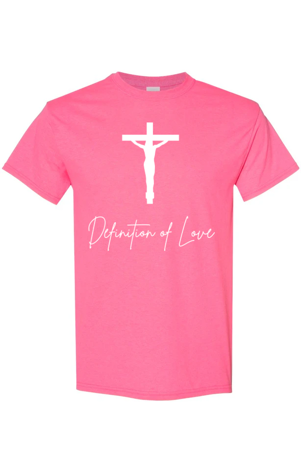 Definition of Love Tee - Pink