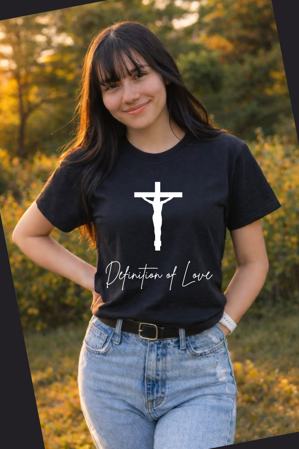 Definition of Love Tee - Black