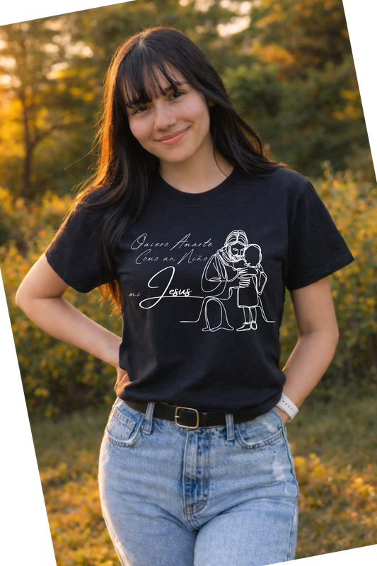 Quiero Amarte Como un Niño Tee
