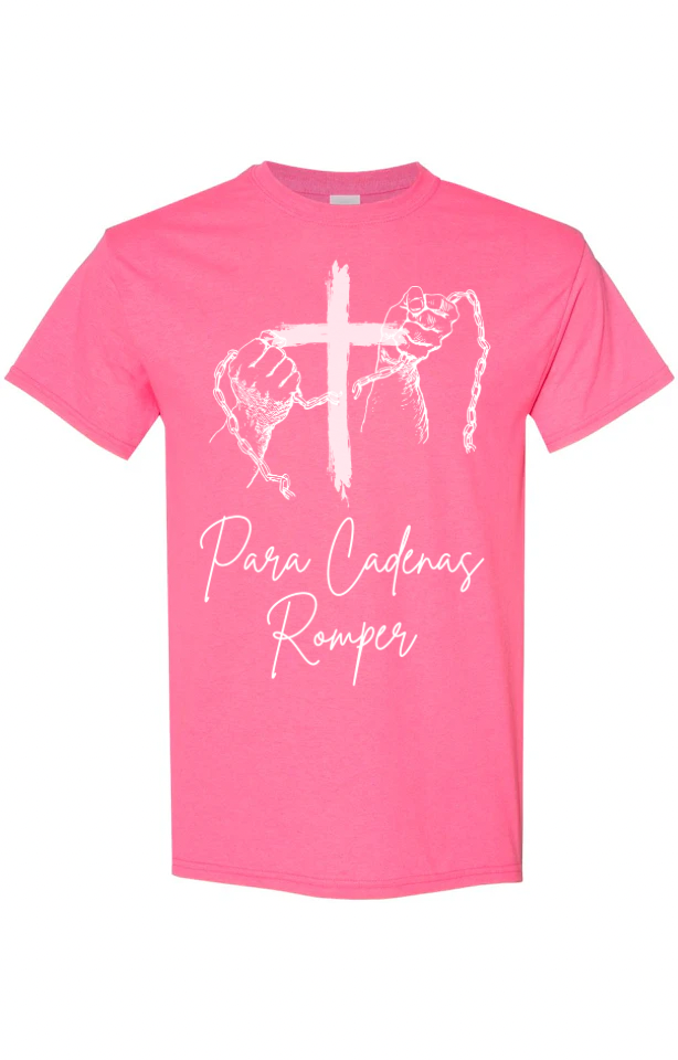 Para Cadenas Romper Tee - Pink