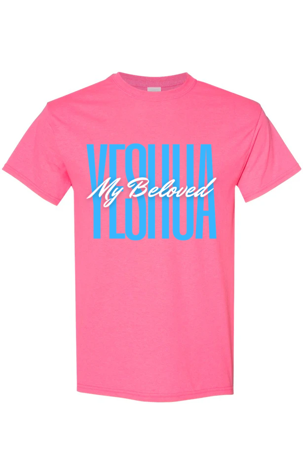 Yeshua My Beloved Tee - Pink